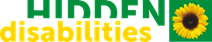 logo hidden disabilities sunflower