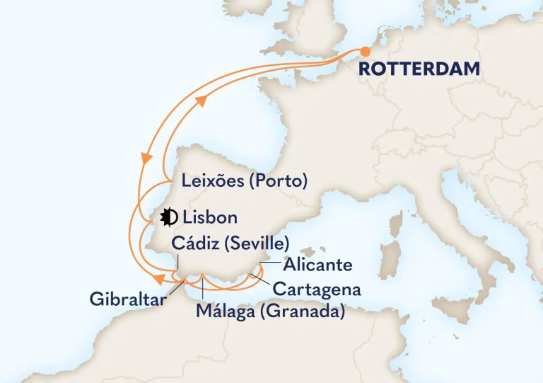 cruise spanje en portugal