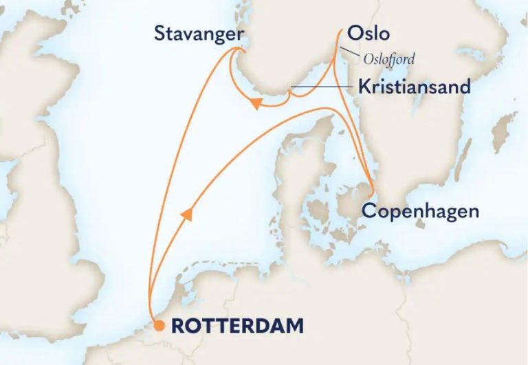 8-daagse cruise Oslo en Kopenhagen