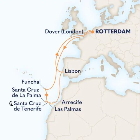 cruise canarische eilanden en madeira