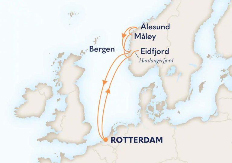 cruise noorse fjorden