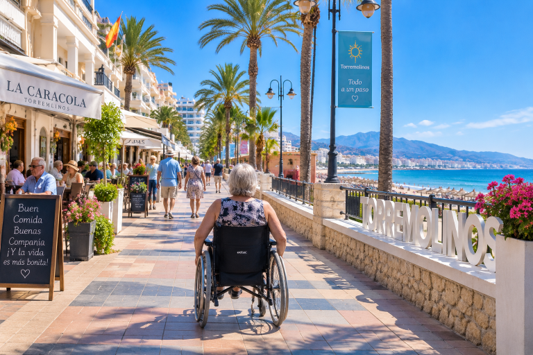 rolstoel in torremolinos